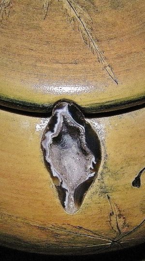 17 Dost mit Achathöhle, Detail